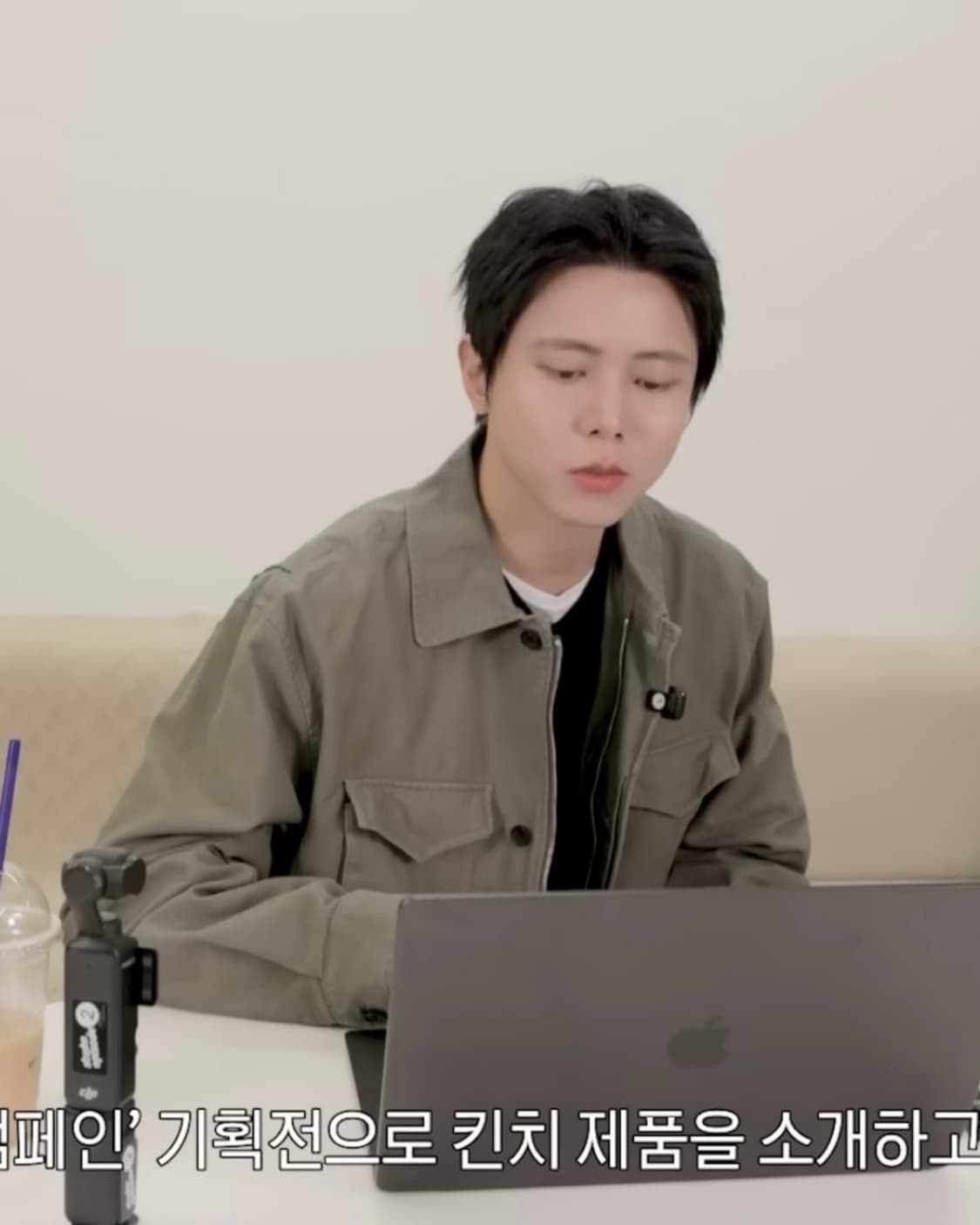 [M]아트이프액츠 백사틴 필드 자켓 세이지 그린 상품이미지8