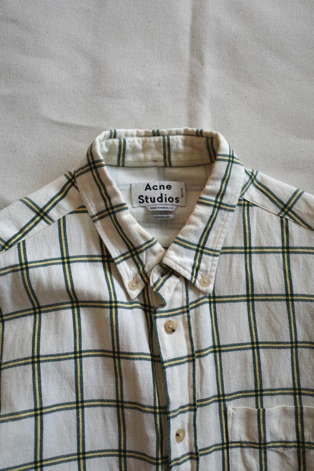아크네 스튜디오 체크 셔츠 상품이미지6
