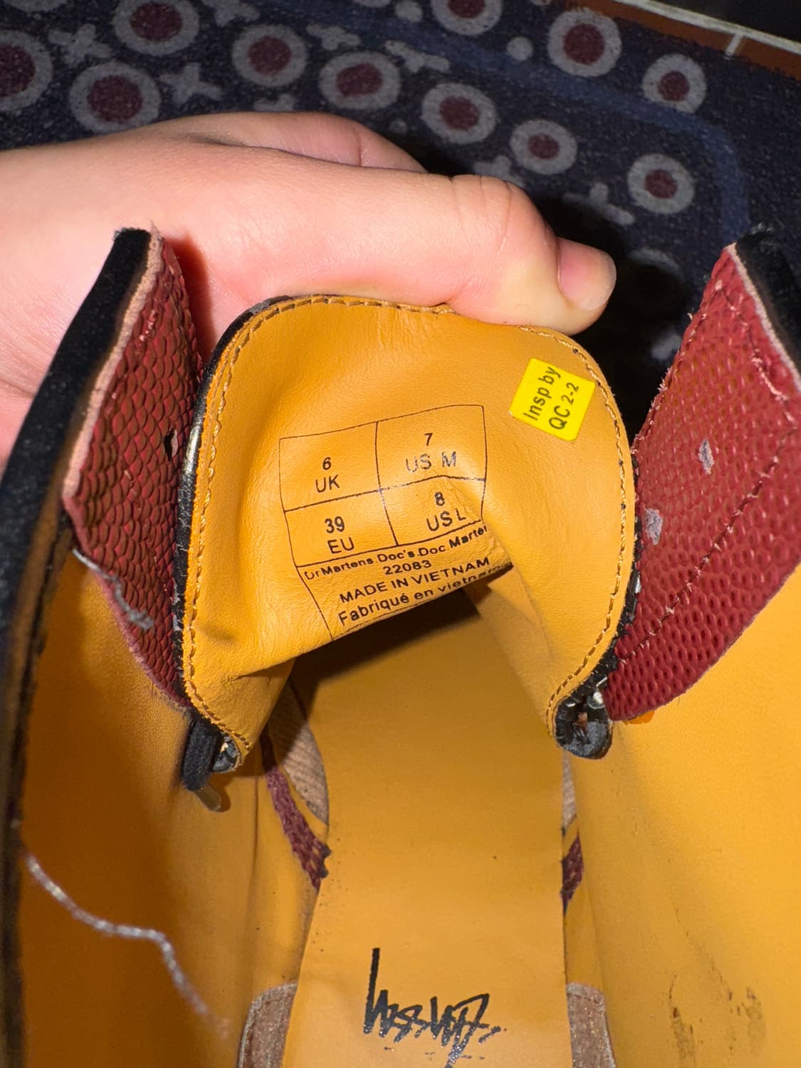 닥터마틴 스투시 uk6 상품이미지5