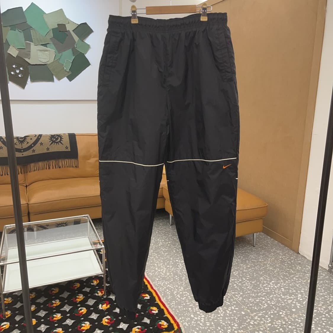 나이키 올드스쿨 레트로 와이드조거 바람막이 트랙팬츠 XXXL C08232 상품이미지3