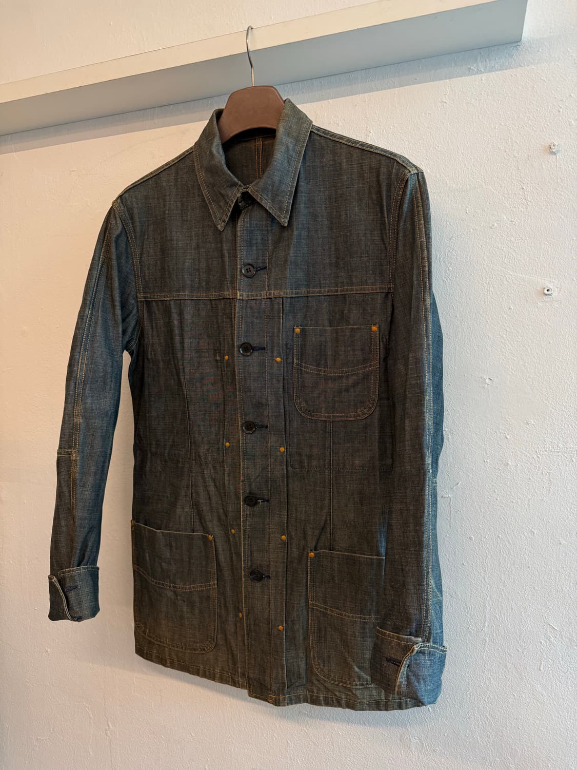 요지야마모토 데님자켓 상품이미지4