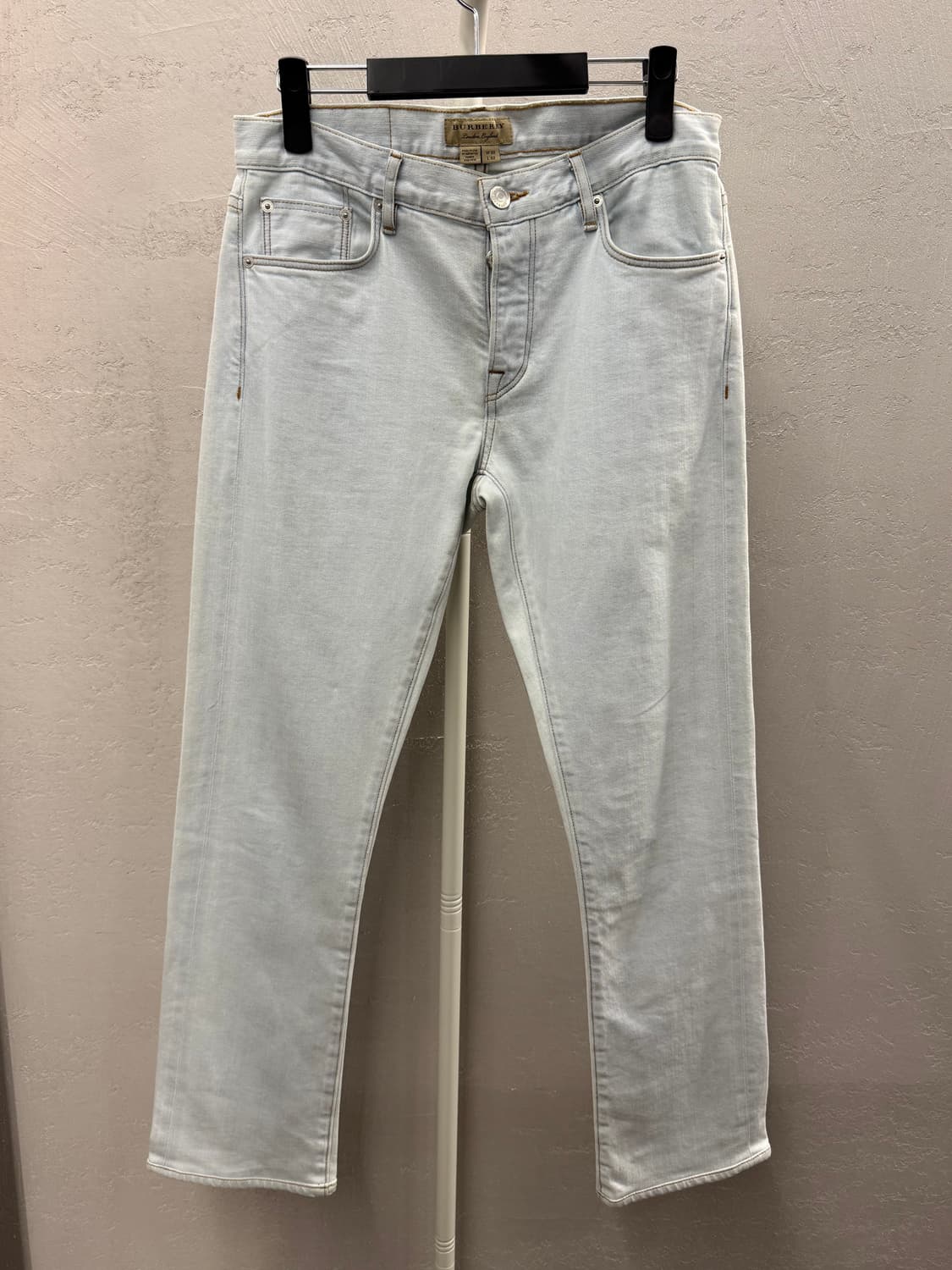 버버리 정품 남성 연청 청바지 W30 L32 상품이미지2