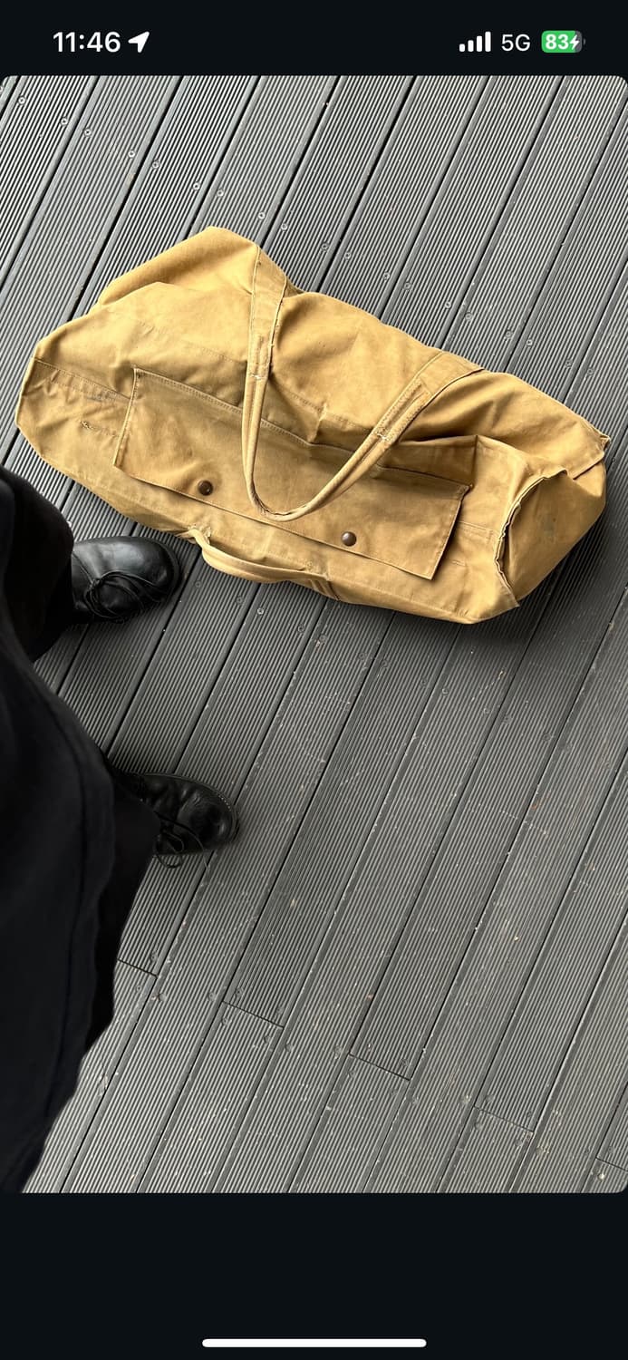 1940s ww2 canvas bag 상품이미지1