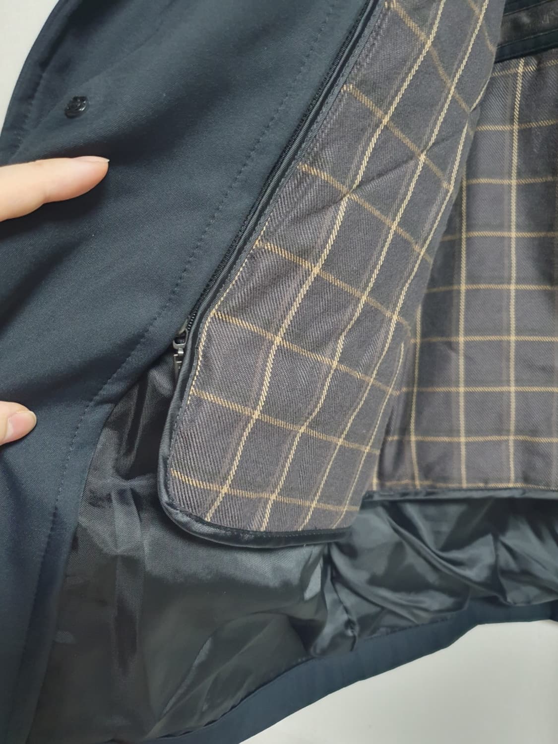 입생로랑 YSL 패딩 내피 자켓 라이너형 블랙 100 상품이미지8