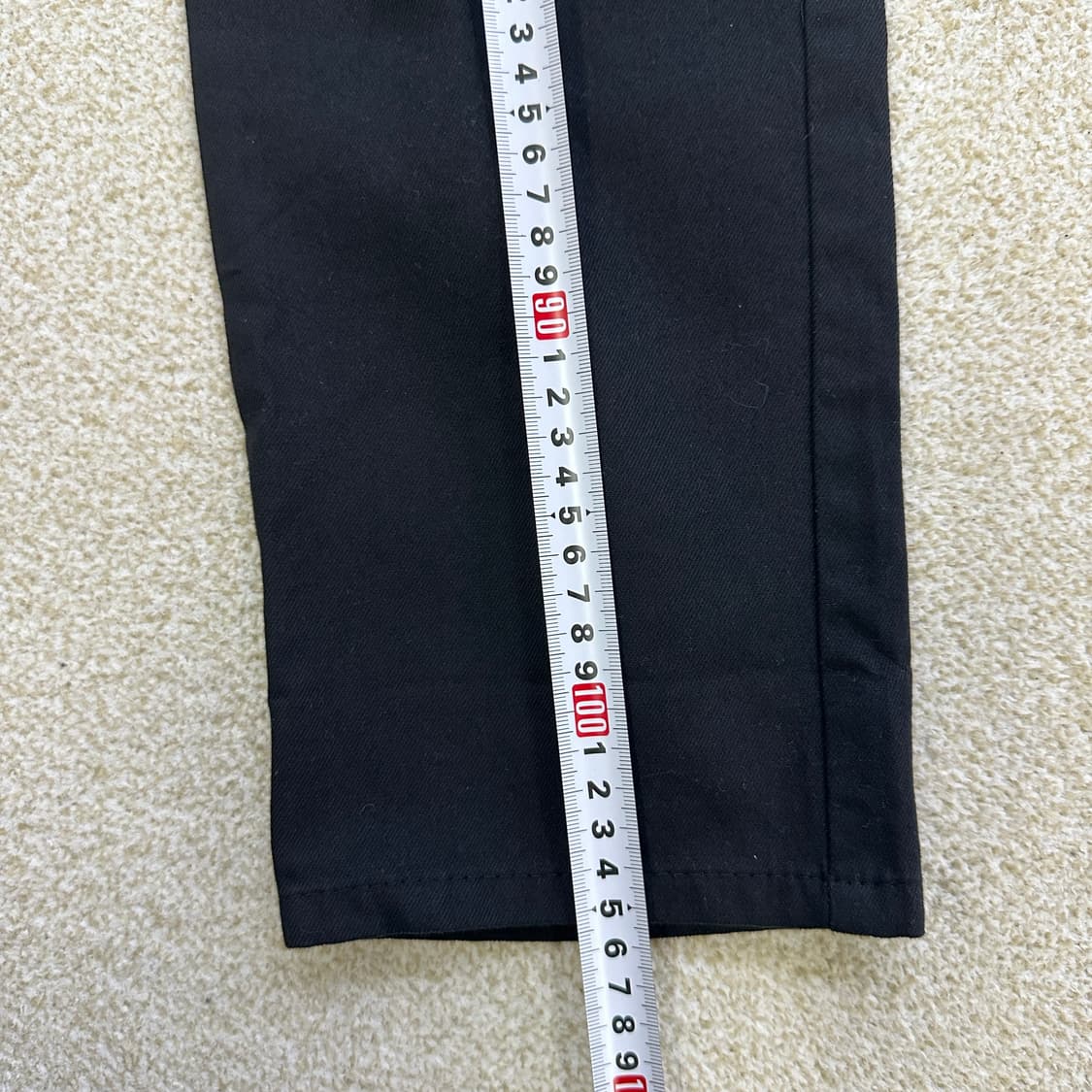 38 새상품 자라 일자 블랙 팬츠 0317D  상품이미지10