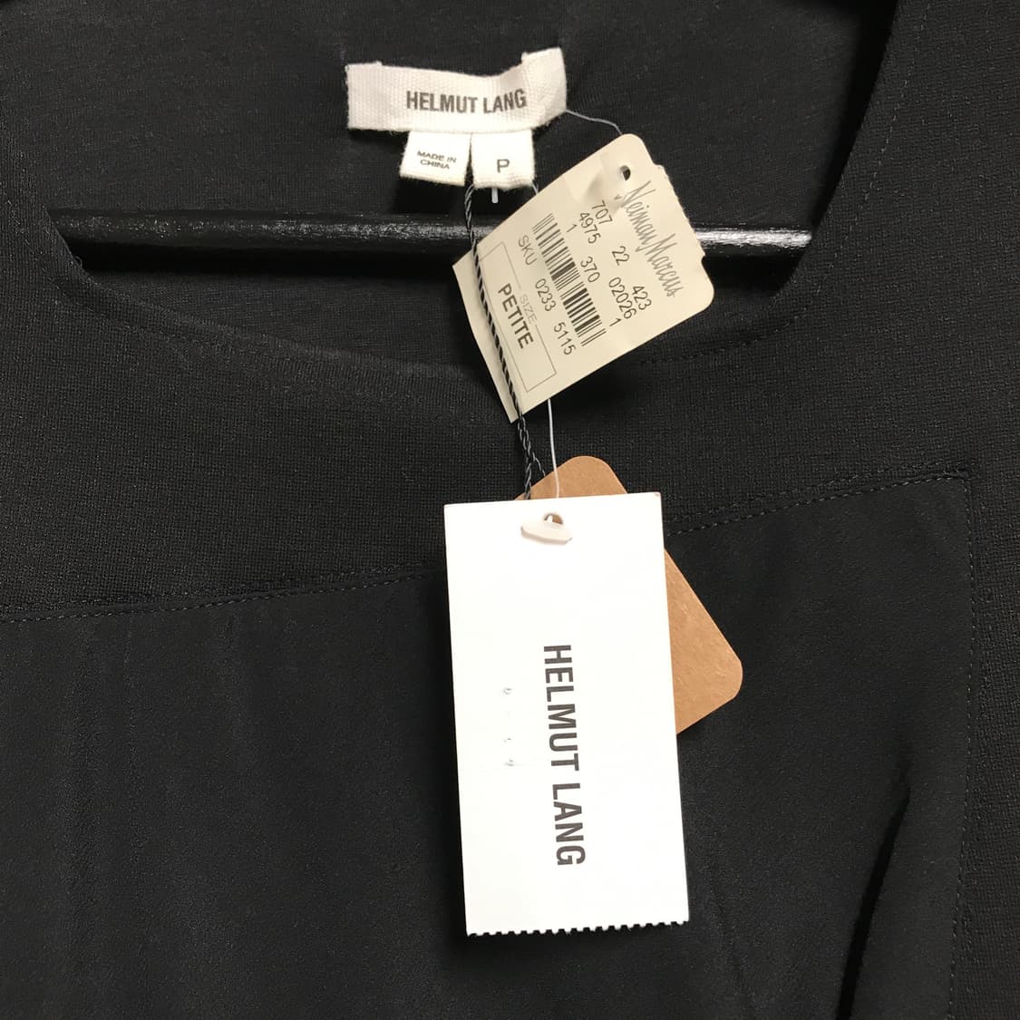 헬무트랭 블랙 원피스 새상품 P 상품이미지5