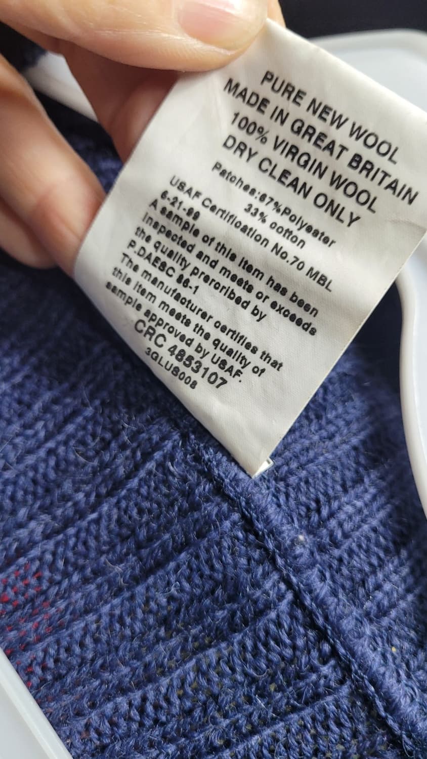 영국군  스웨터 상품이미지5