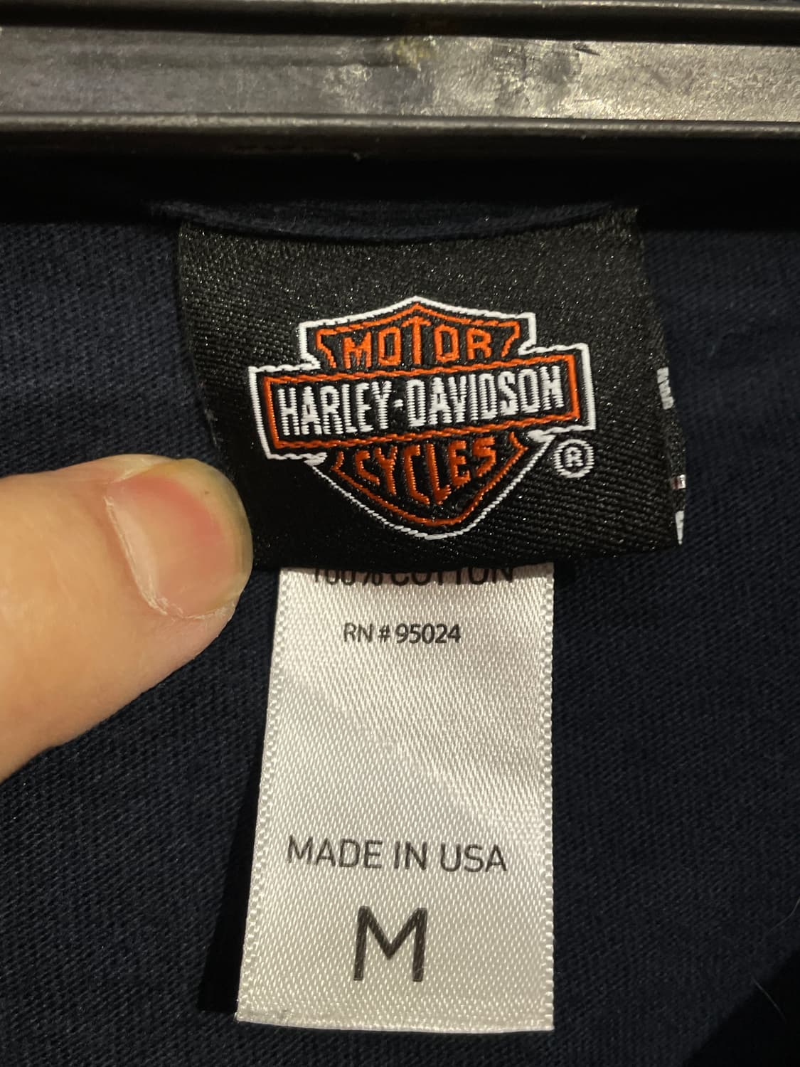 할리데이비슨 y2k 빅로고 성조기 독수리 프린팅 반팔 티셔츠 M 상품이미지8