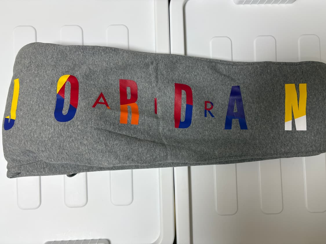 [한정판] 나이키 조던 DNA 점프맨 스웨트 팬츠 S 그레이 상품이미지2