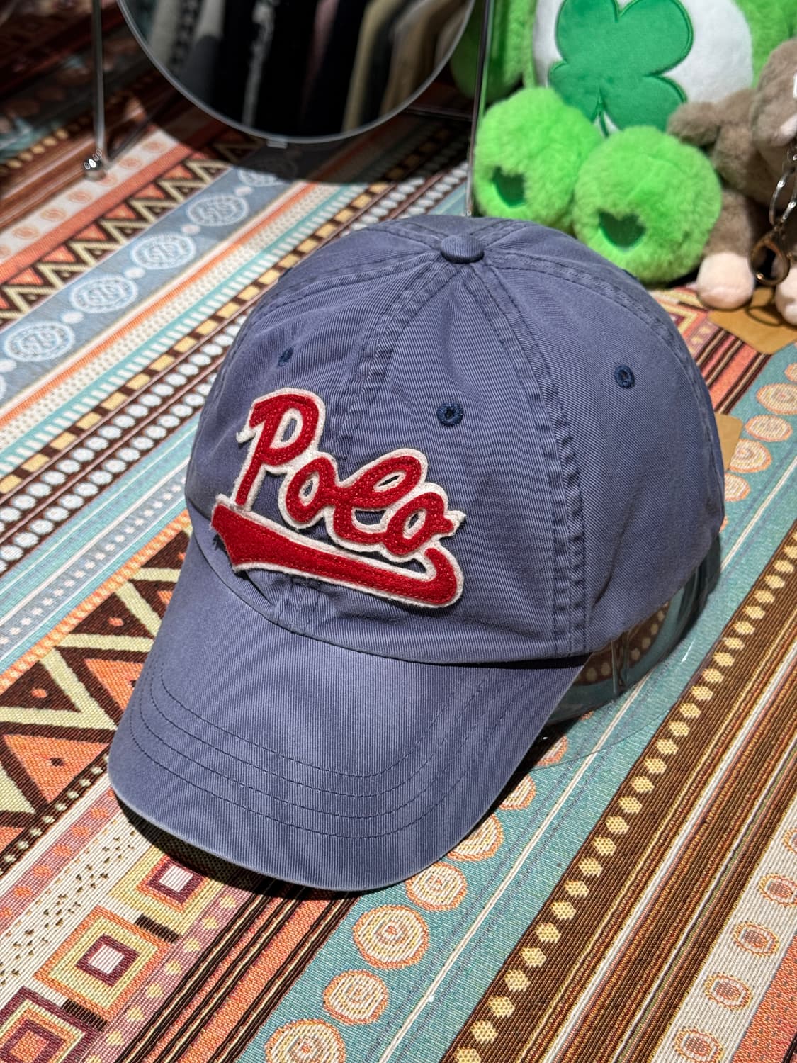 폴로랄프로렌 스펠아웃 볼캡 연네이비 상품이미지1