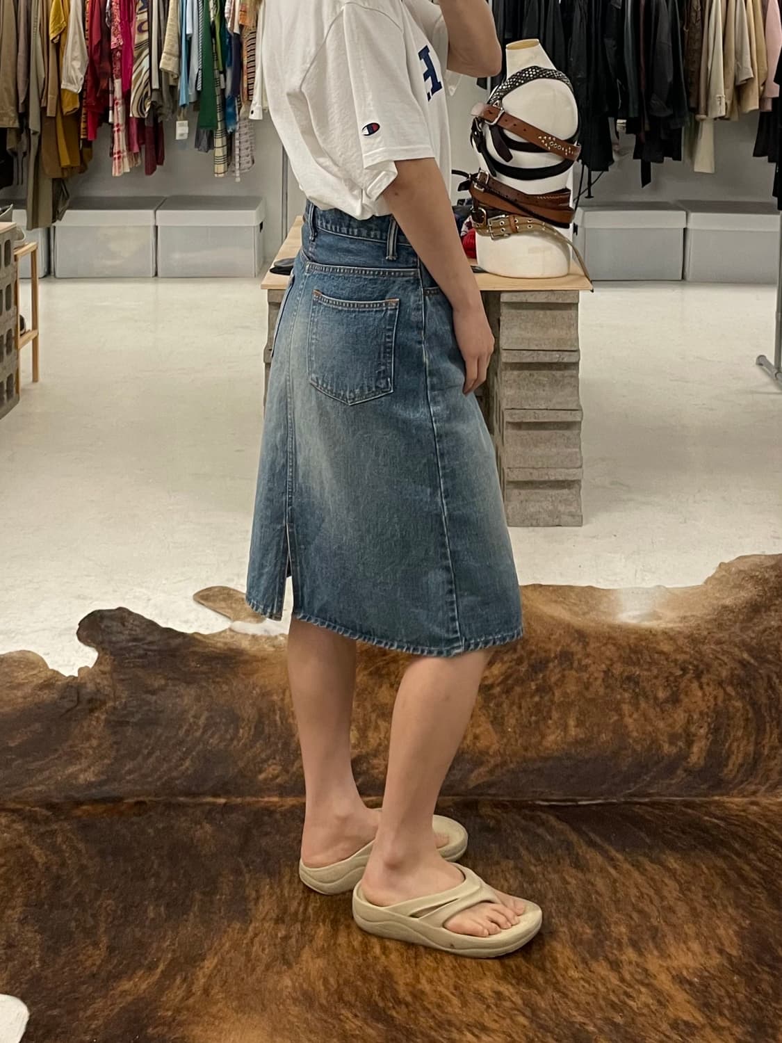 FREAK'S STORE denim skirt 프릭스스토어 데님스커트 상품이미지2