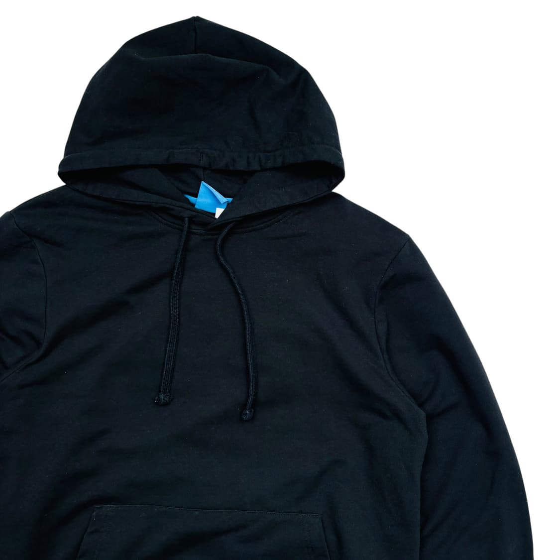 데우스 엑스 마키나 포켓 로고 블랙 후드티 S 상품이미지2