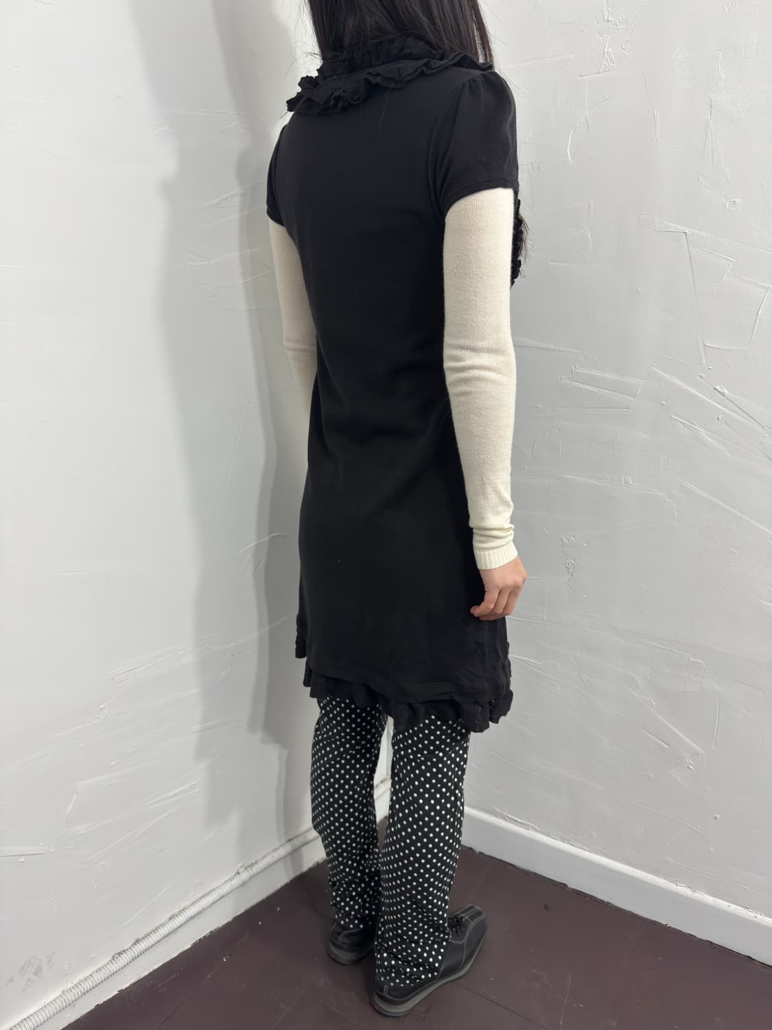 frill design onepiece 상품이미지5