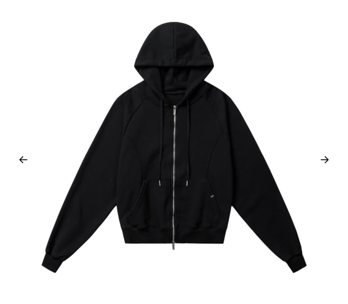 Kimseoul 834 PATCHWORK ZIP UP HOODIE 상품이미지1
