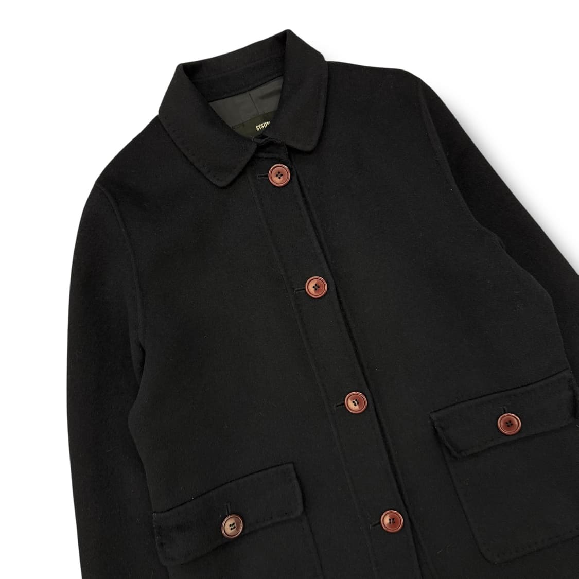 시스템 베이직 울 자켓 r1915 상품이미지3