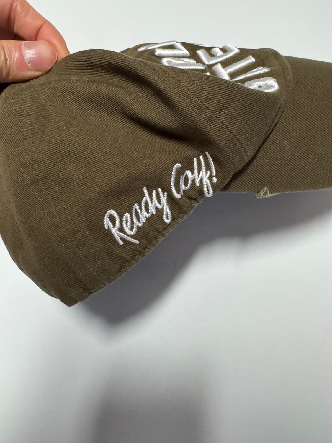 파리게이츠 골프 헤리티지 볼캡 카키 F 상품이미지4