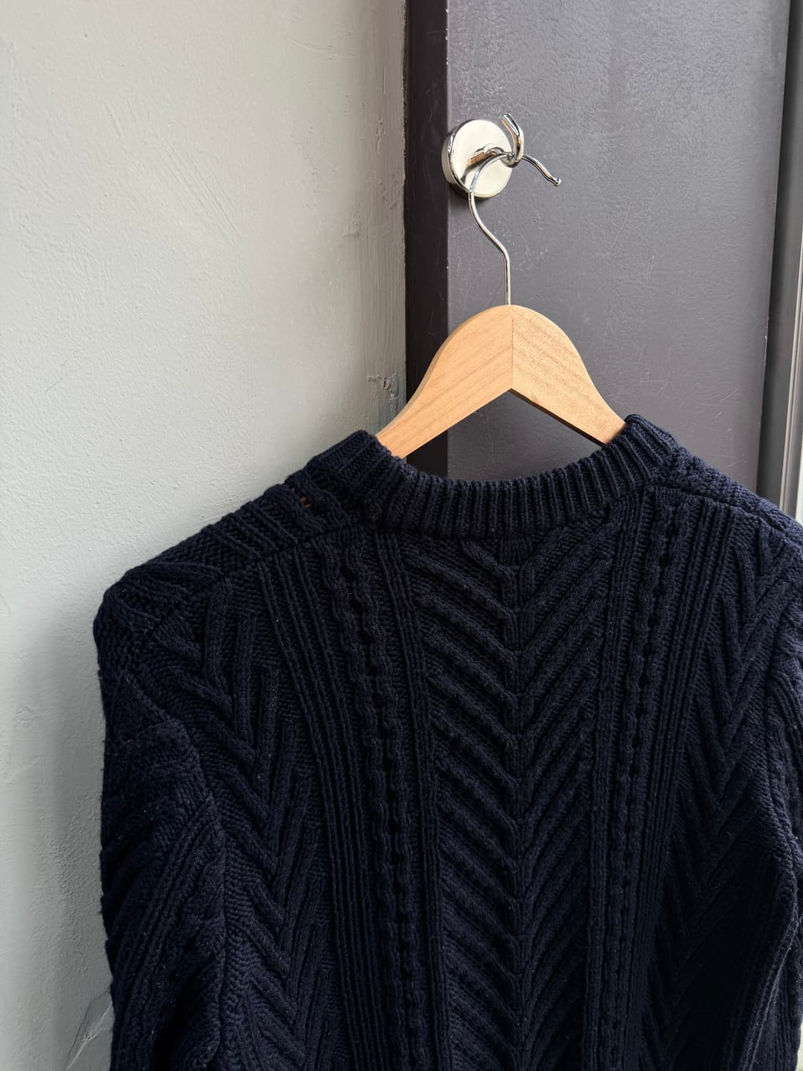 M/ 띠어리 빗살 울 스웨터 니트 상품이미지7