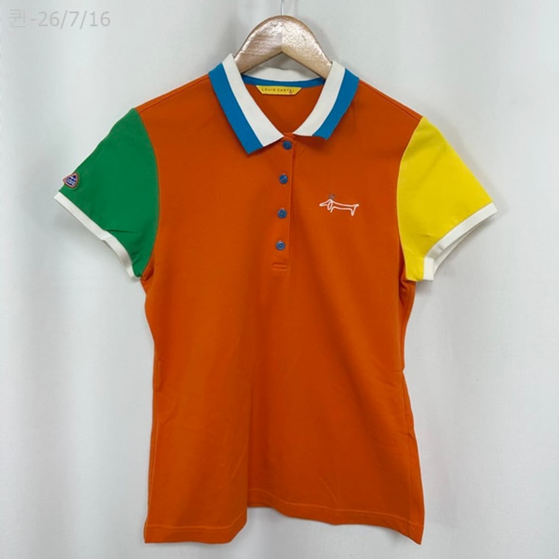 루이까스텔 여자 골프 카라 반팔티 100 상품이미지1