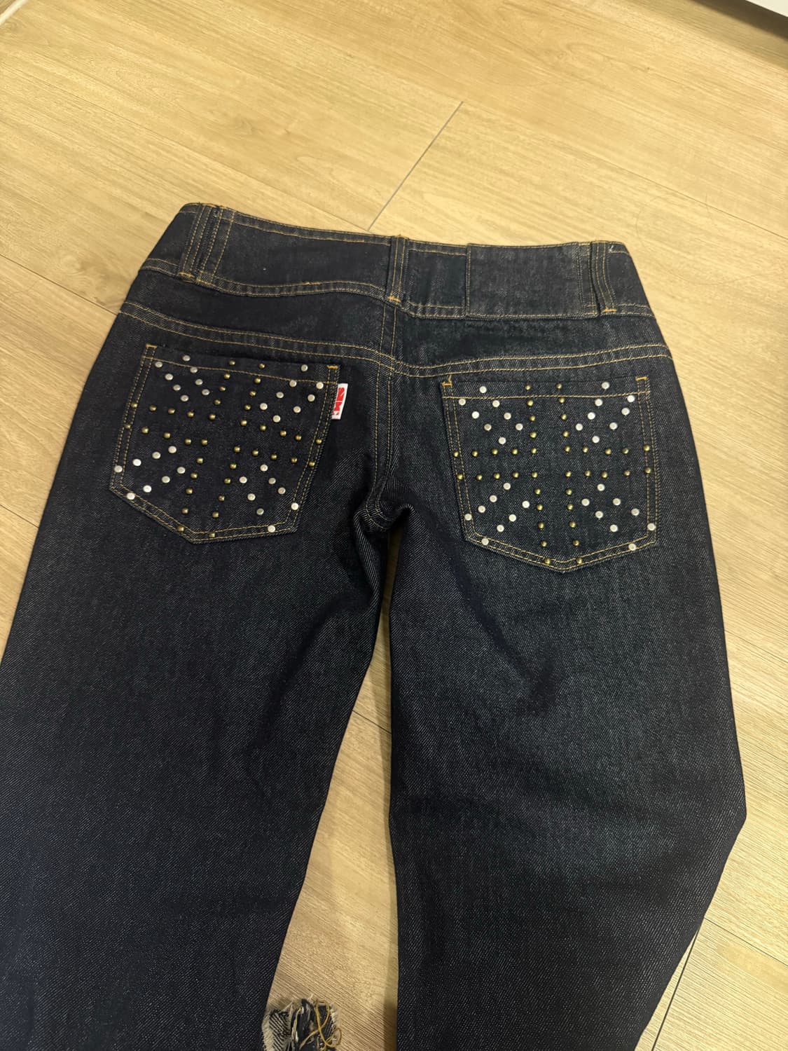 스컬프터 유니언잭 데님 인디고 상품이미지6