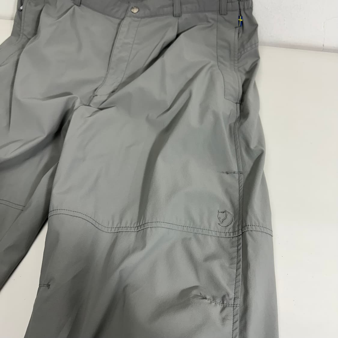 XL 34 피엘라벤 그레이 레귤러핏 파라슈트 밴딩 나일론팬츠 상품이미지4