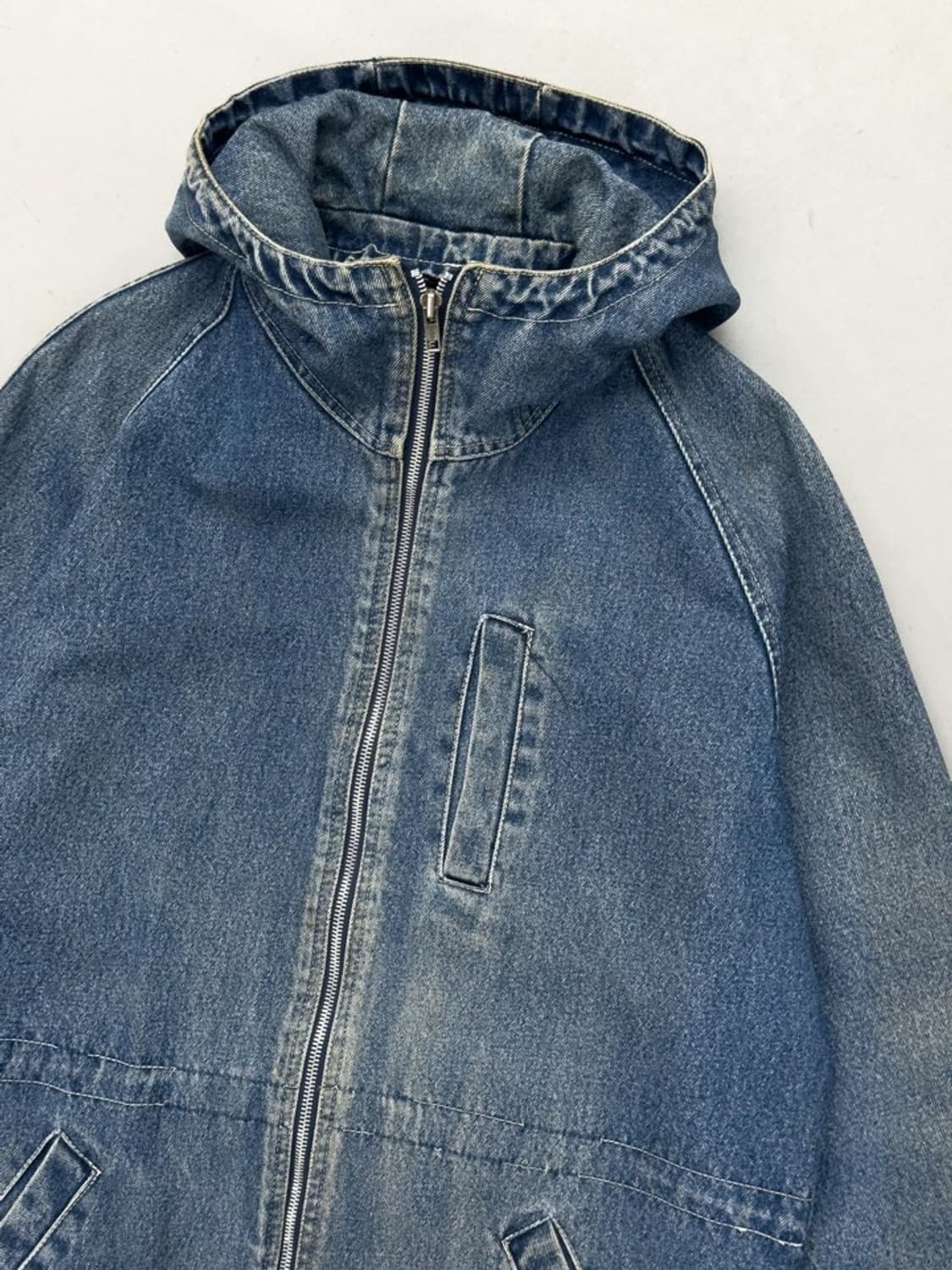데님 후드 자켓 상품이미지2