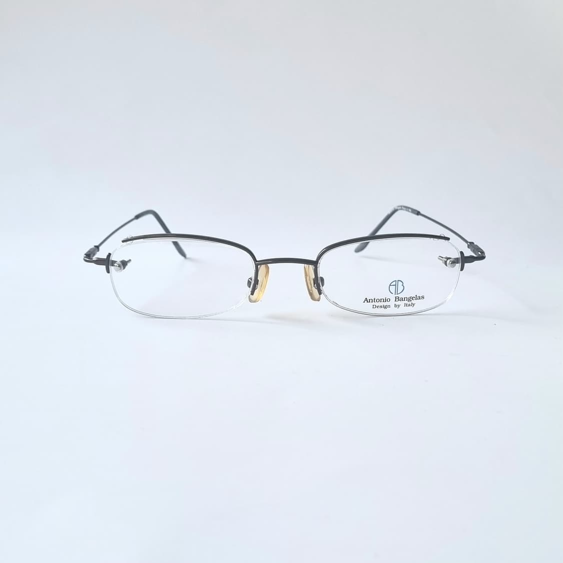 데드스탁 무테 느낌의 라운드사각 반무테 안경테  141 상품이미지2