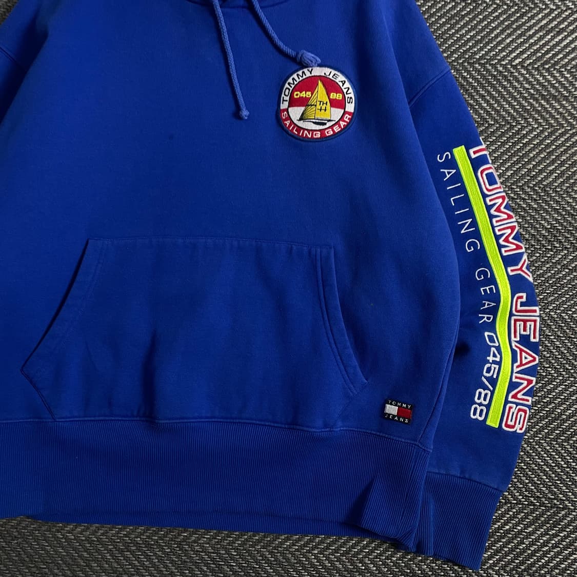 타미힐피거 세일링기어 빅로고 후드 티셔츠o 3866 상품이미지2