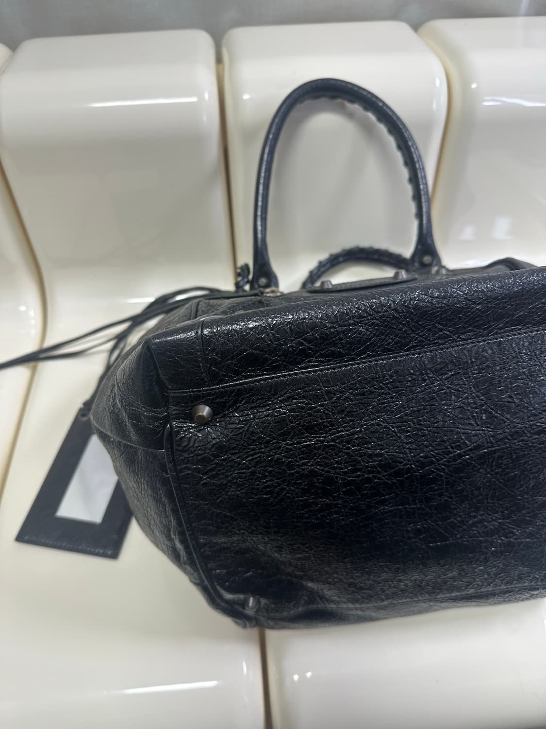 [A 정품] 발렌시아가 시티 모터백 선데이 상품이미지4