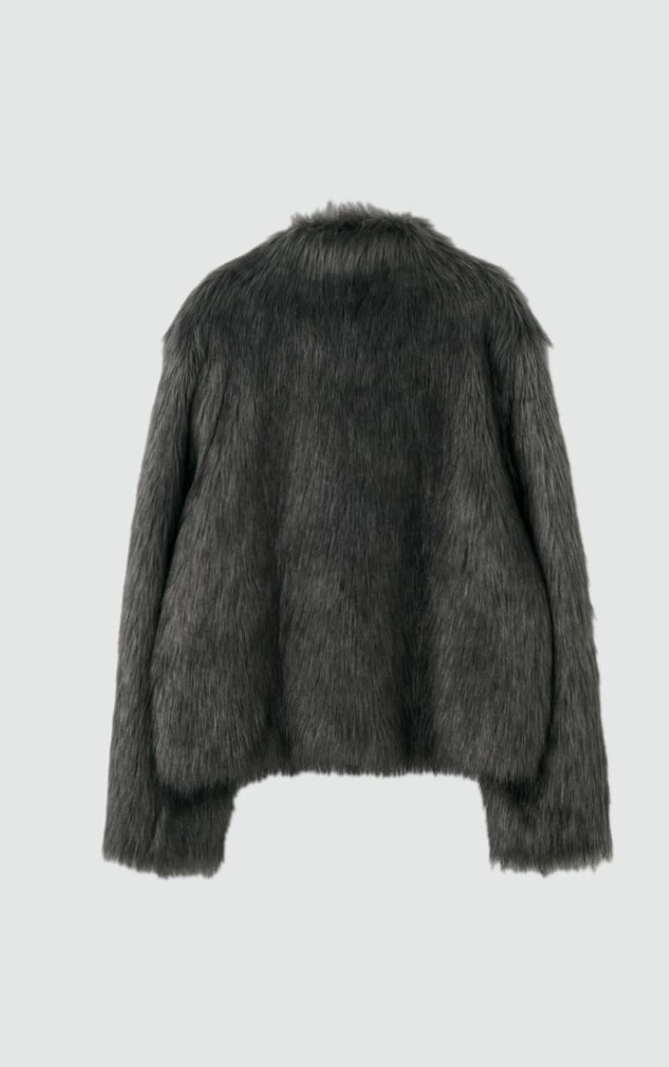 스튜디오테이블 퍼자켓 카키그레이 상품이미지2