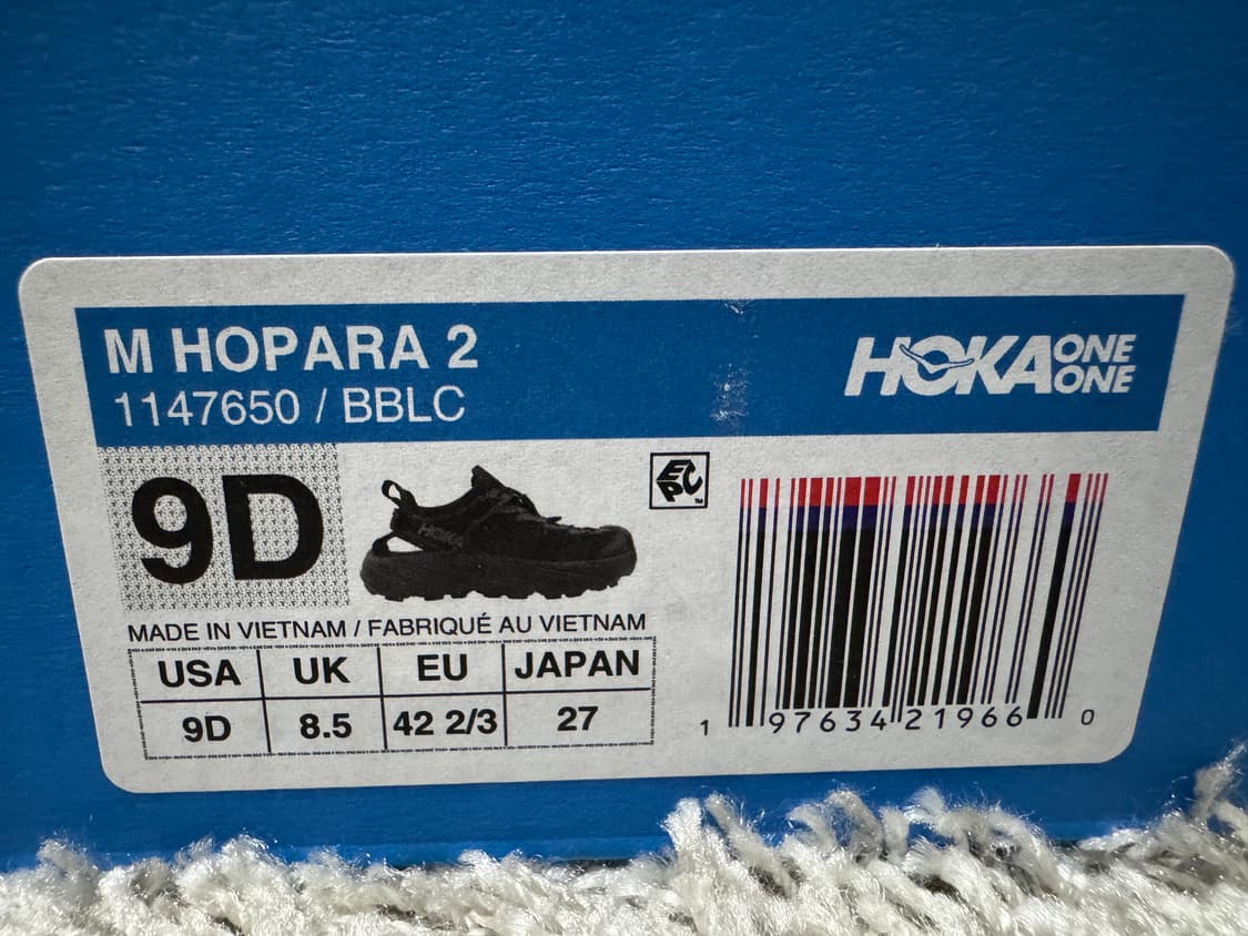 [270] 호카 호파라 2 블랙 상품이미지5