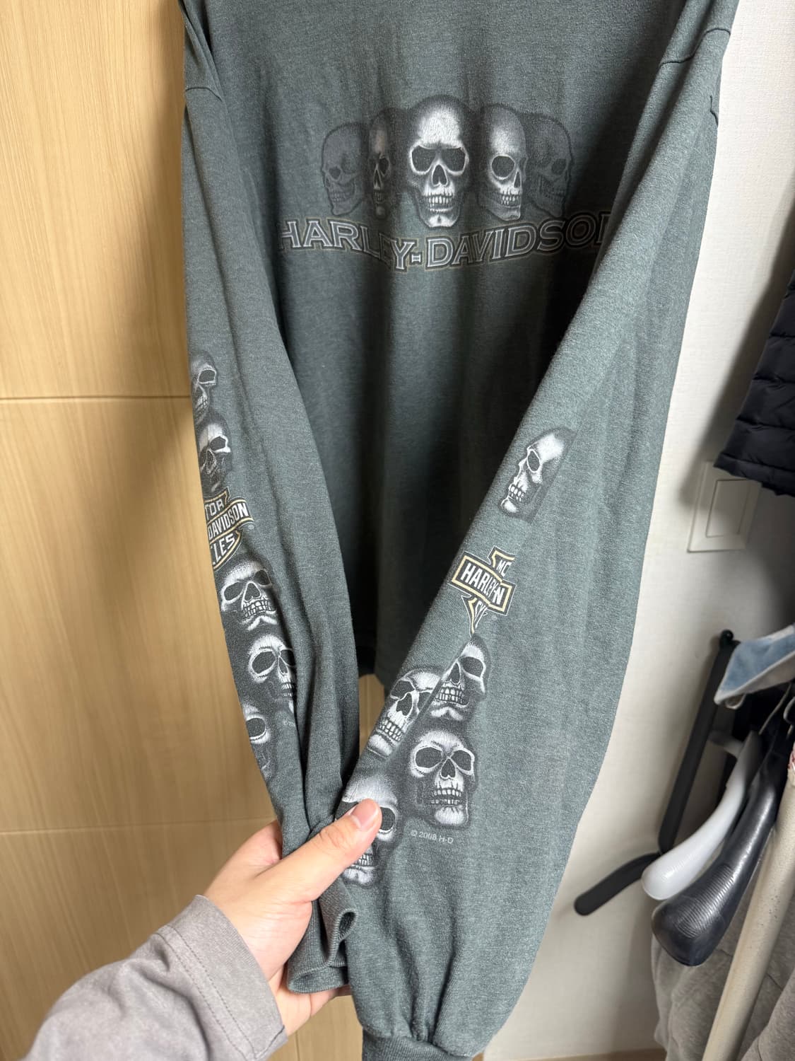 [XXL] 할리데이비슨 08 롱슬리브 usa 상품이미지4