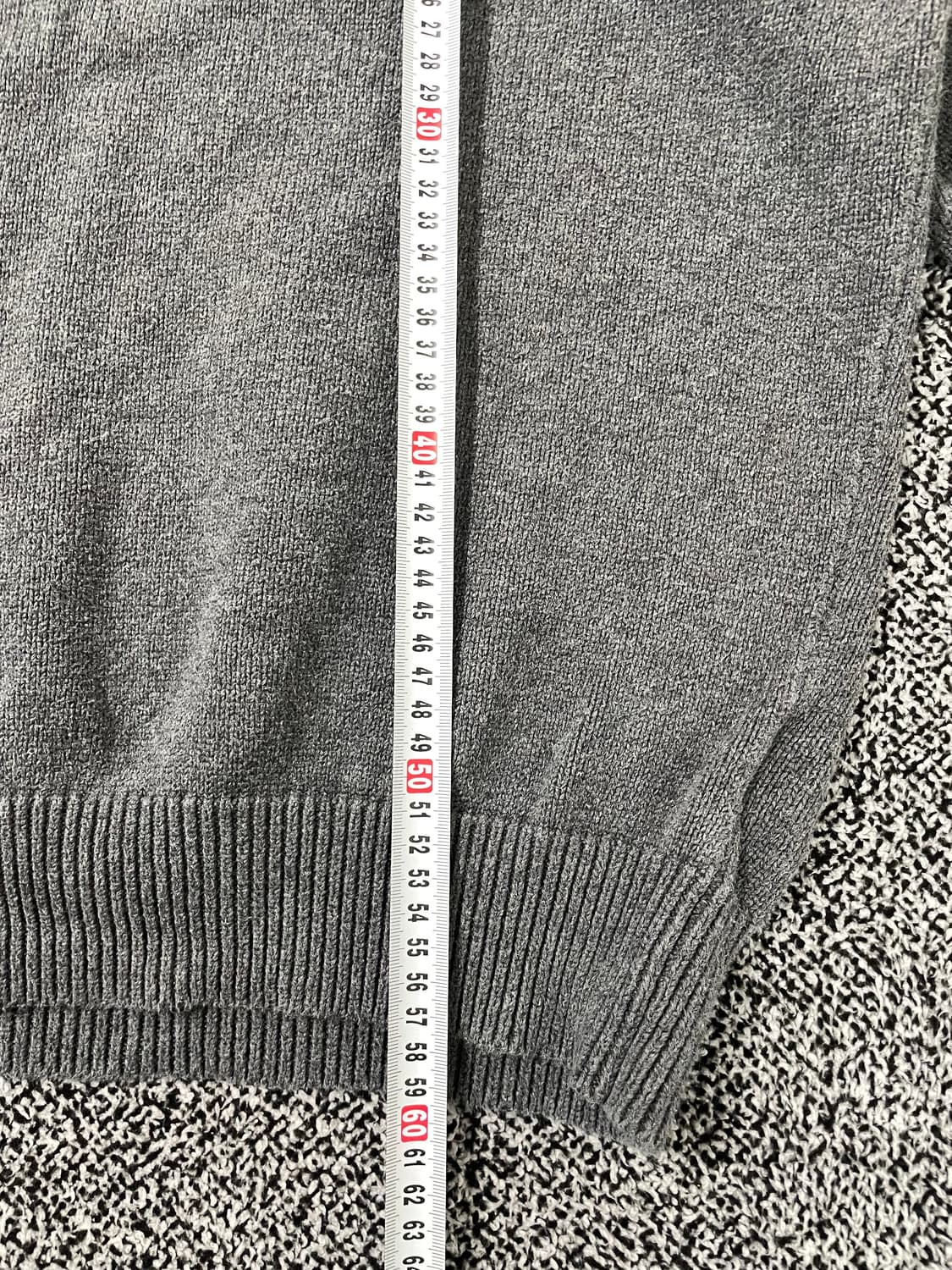 빈티지9. 폴로랄프로렌 아노락 하프집업 봄 니트 그레이 니트 스웨터 상품이미지6