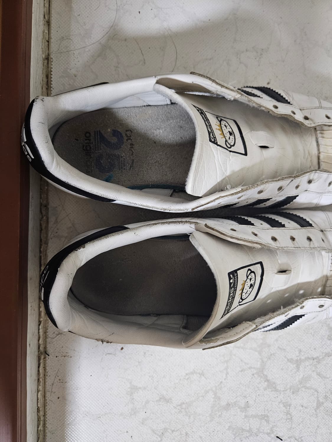 아디다스 슈퍼스타  니고 베어풋 275 상품이미지9