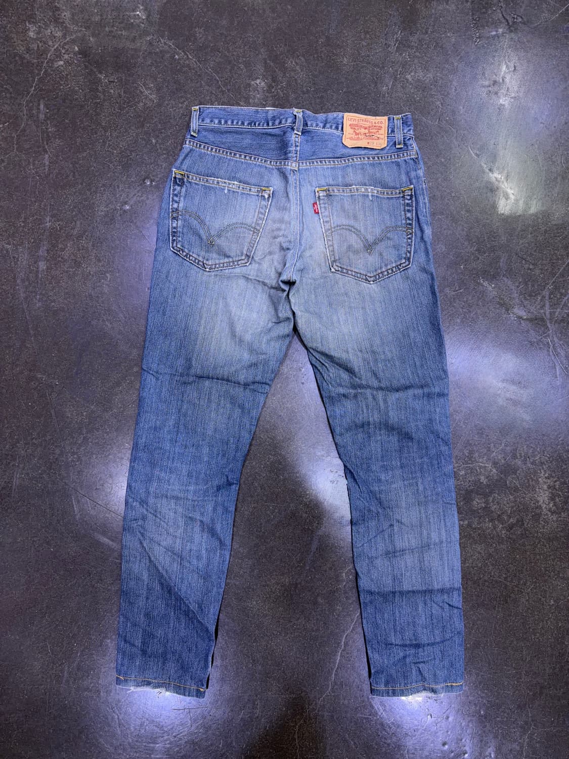 리바이스 00's 569 루즈 스트레이트핏 빈티지 데미지 데님팬츠 29 상품이미지2
