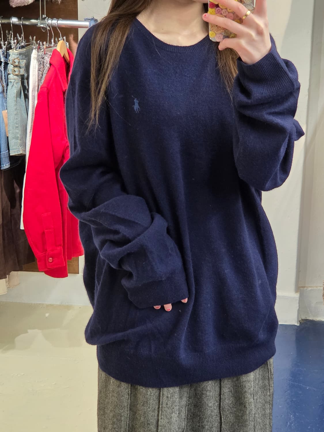 PRL 폴로 랄프로렌 캐시미어 100 니트 상품이미지1