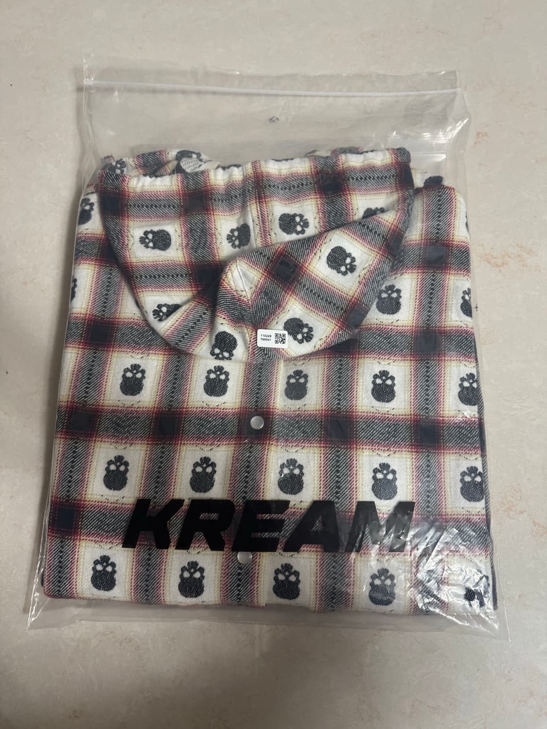 슈프림 x 넘버 나인 후드 플란넬 셔츠 (새상품) 상품이미지2