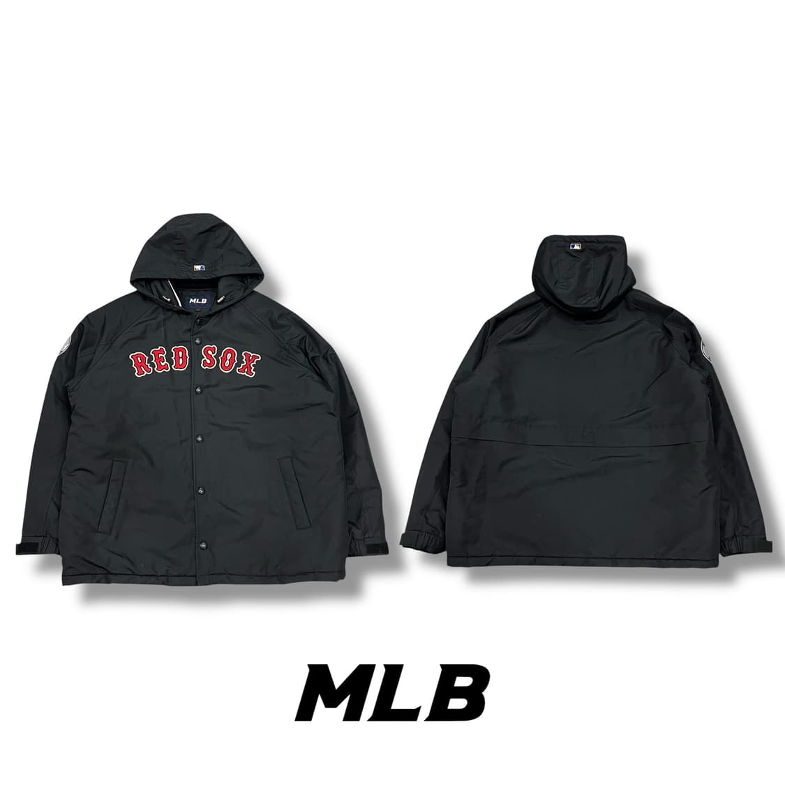 mlb 레드삭스 로고 후드패딩 s08800 상품이미지1