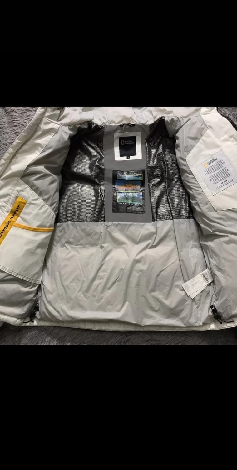 [[M]# 내셔널지오그래픽 숏기장 덕다운 후디 점퍼 상품이미지2