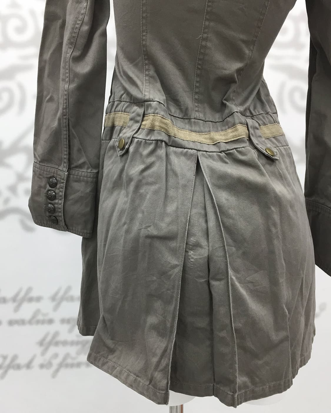 00's Grunge high-neck utility dress 상품이미지8