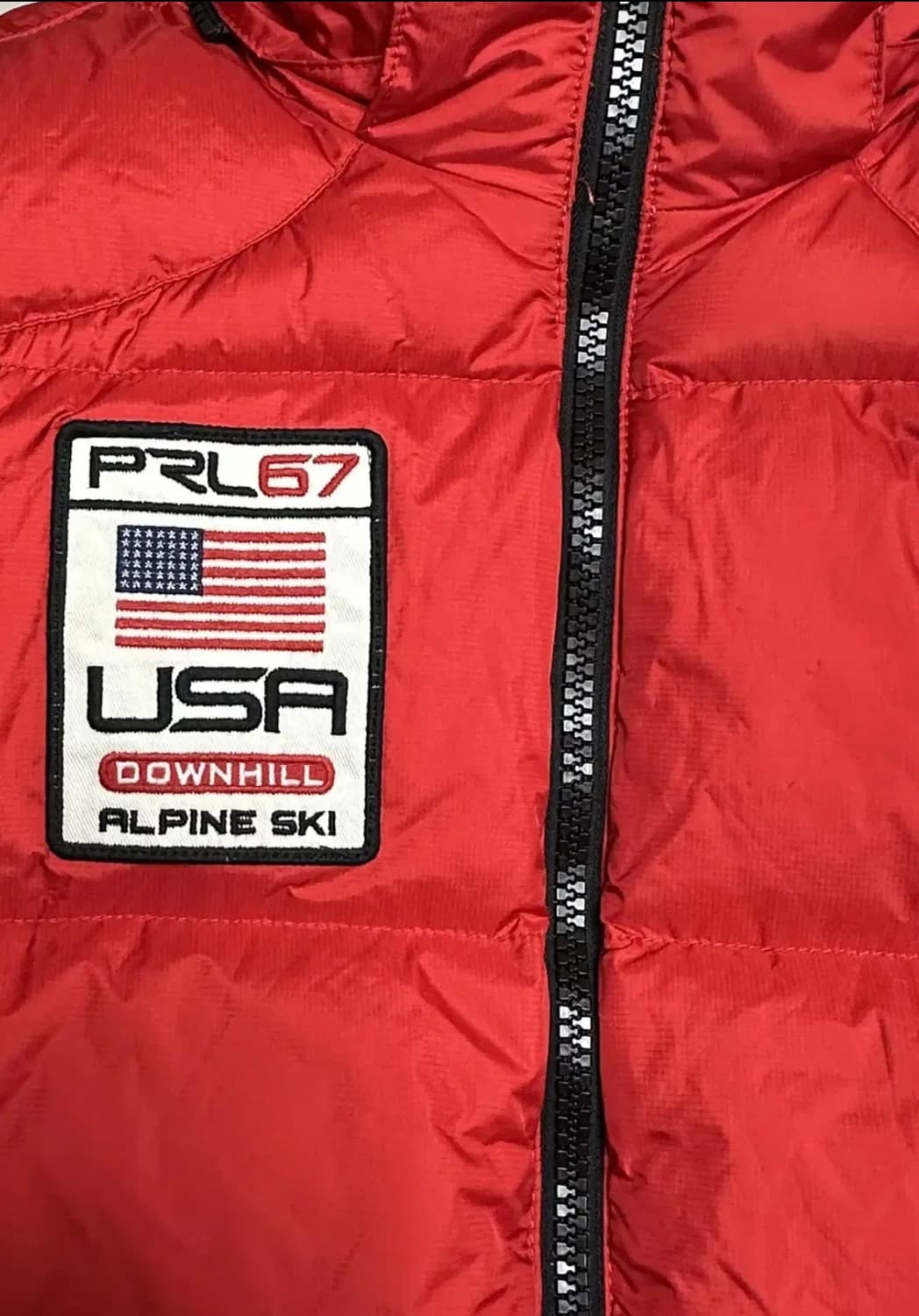 폴로 빅포니 성조기 조끼패딩 상품이미지4