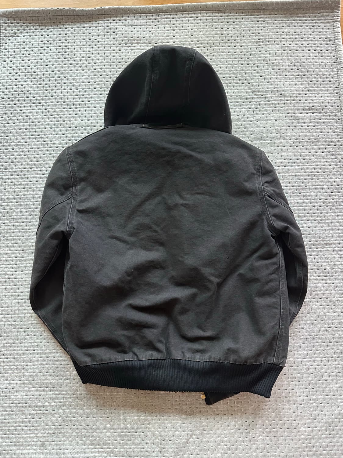 [S] 칼하트 j130 샌드스톤 덕 액티브 자켓 블랙 상품이미지3