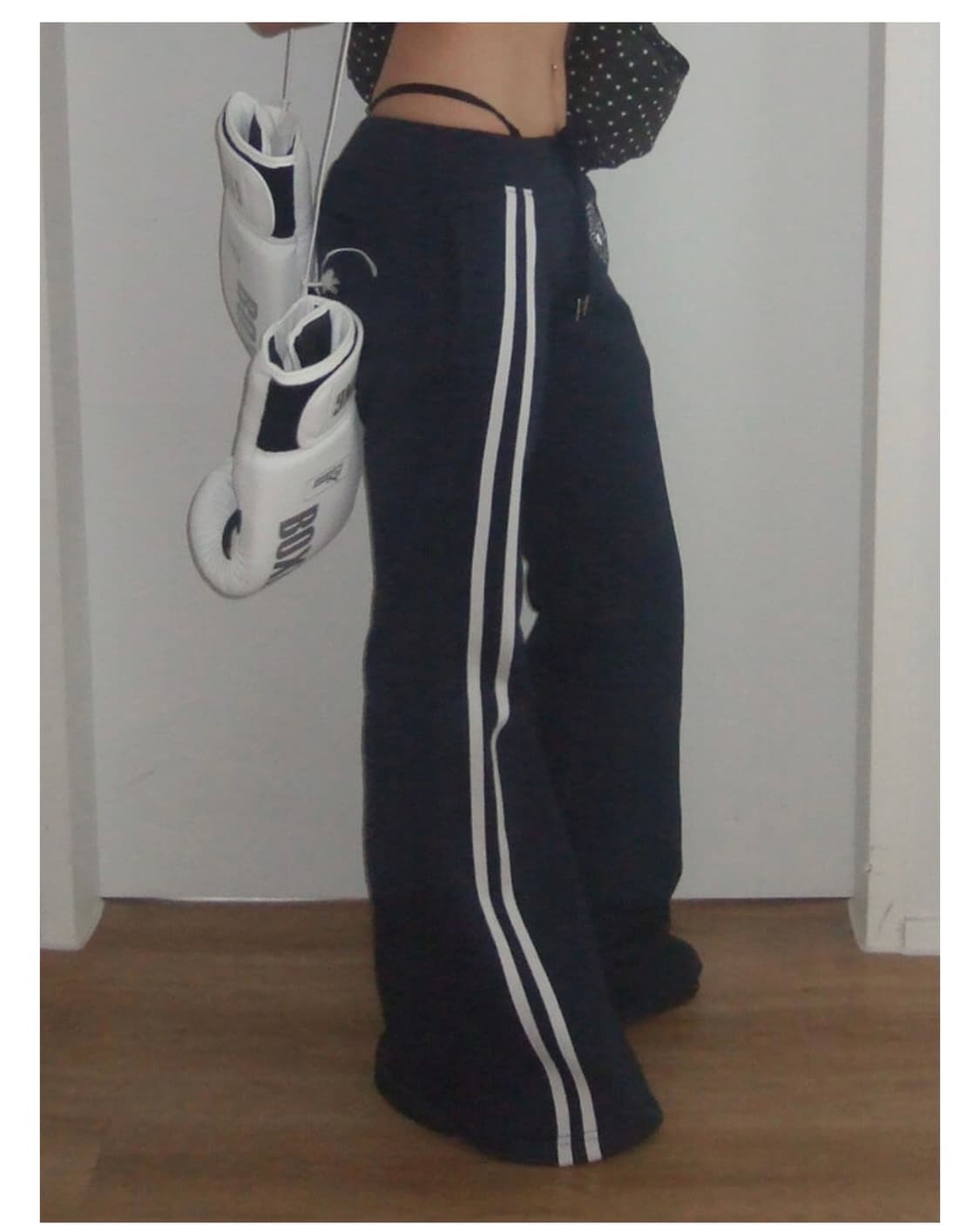 엔젤넘버 555 엔젤릭 스윗 팬츠 네이비 상품이미지2