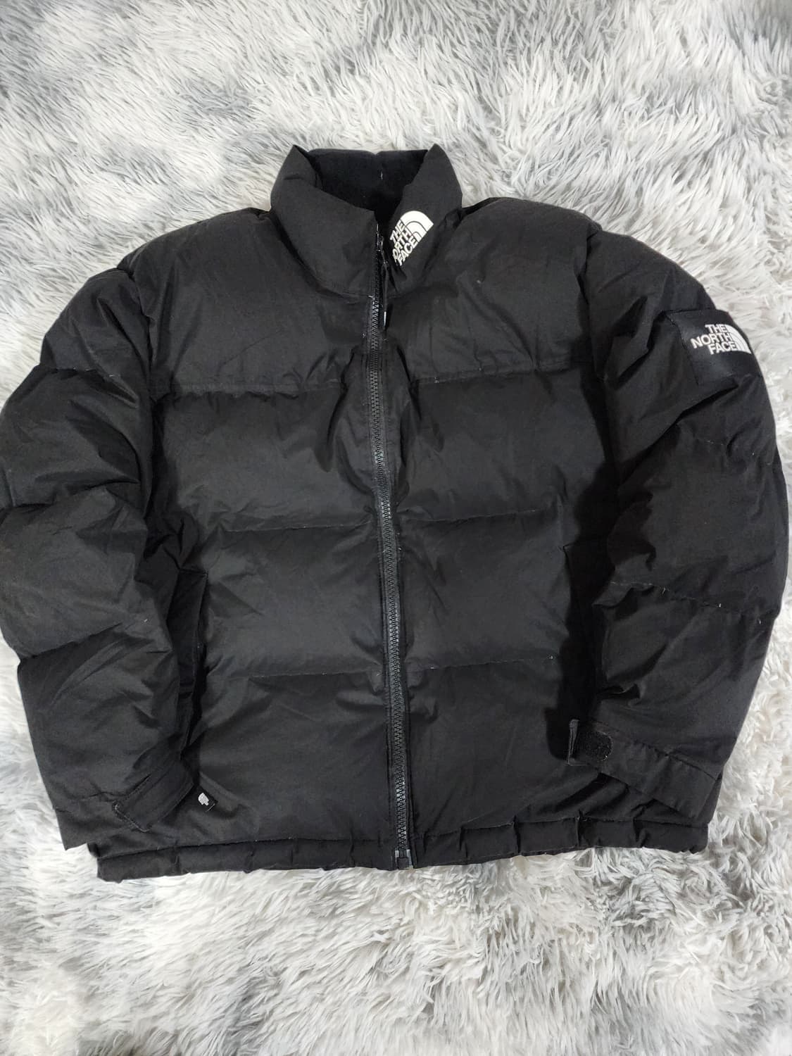 노스페이스 블랙 눕시 패딩 상품이미지1