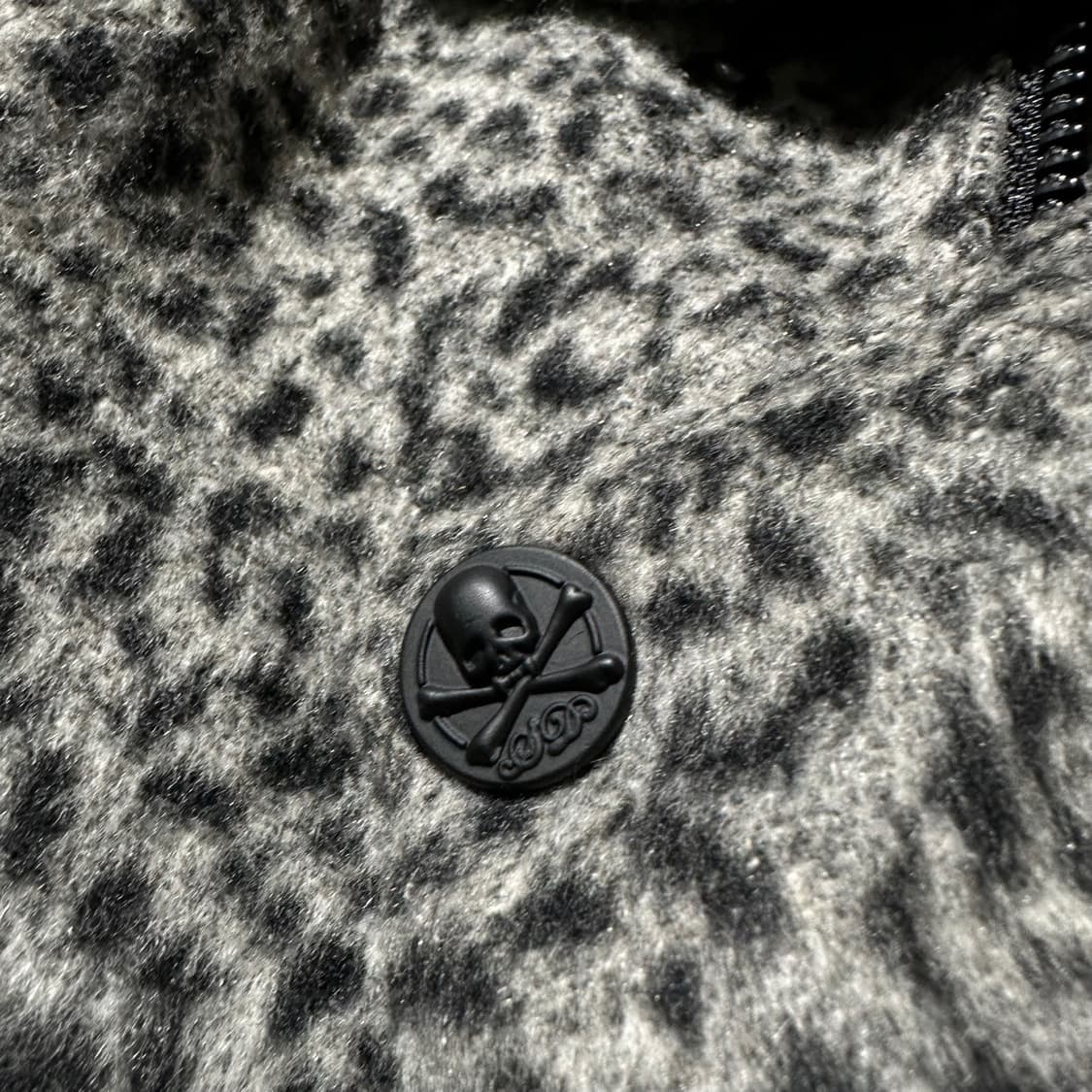 로엔 x 세만틱디자인 레오파드 라이더 자켓 상품이미지5