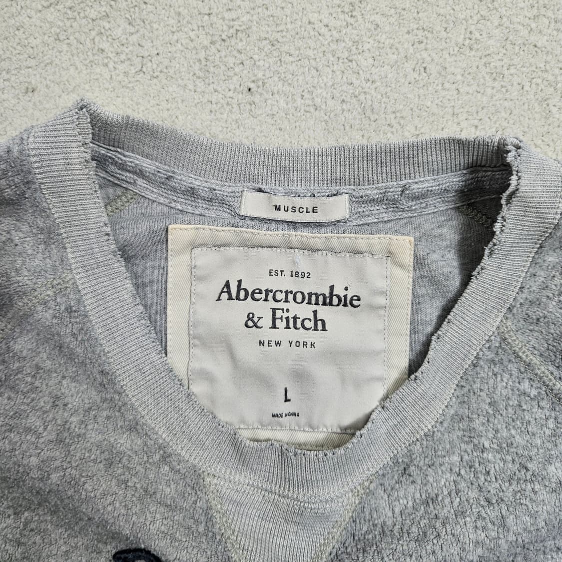 아베크롬비 타이거 맨투맨 L 상품이미지4