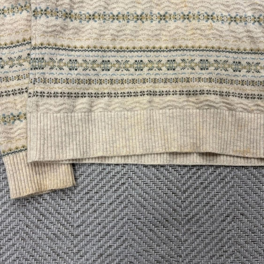 빈폴 페어아일 브이넥 니트 v2352 상품이미지6