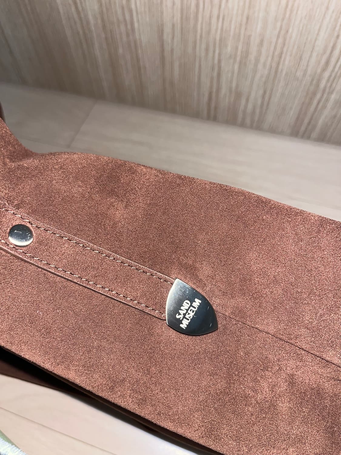 샌드뮤지엄 호보백 suede brown cactus hobo bag 상품이미지8