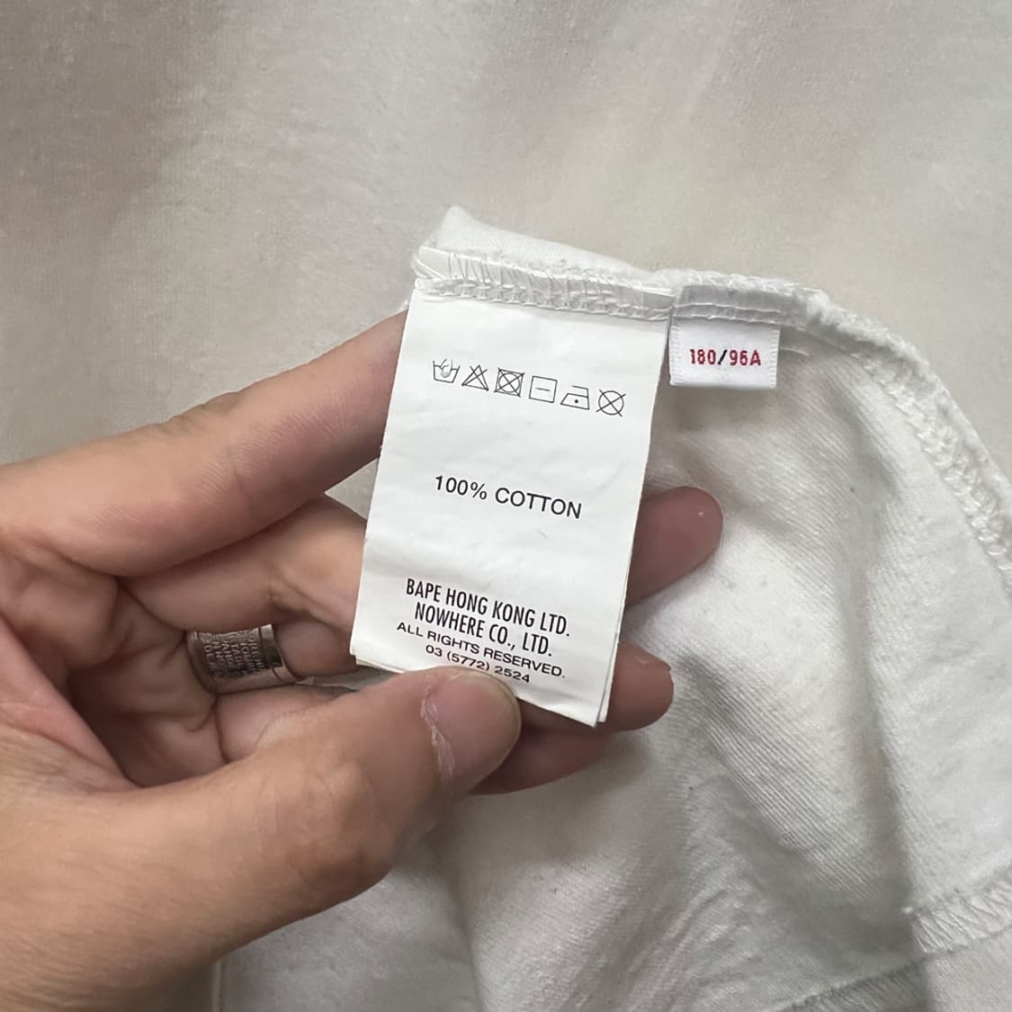 AAPE 에이프 NOW UNION 그래픽 반팔티 L 상품이미지5