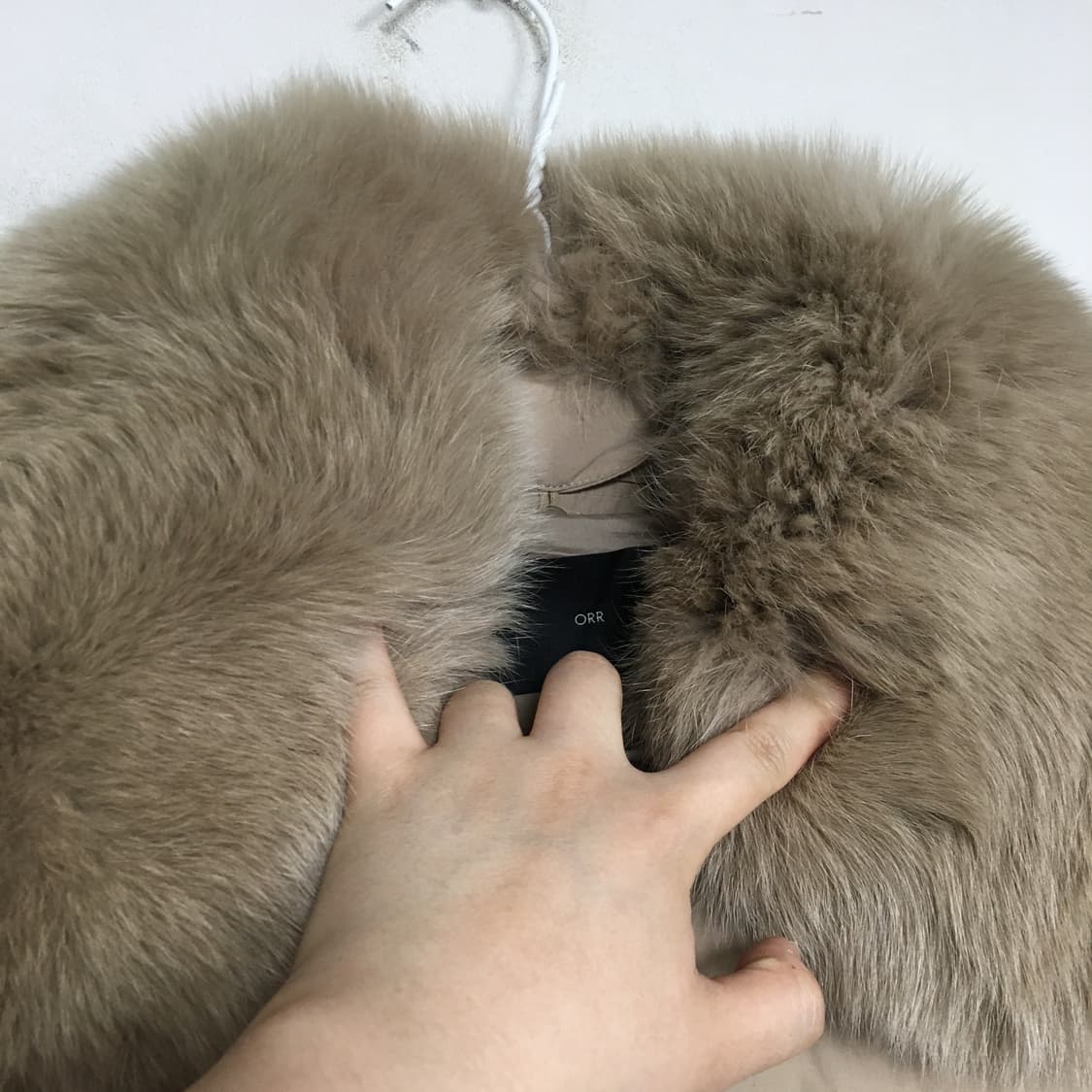 ORR 오르 벨티드 폭스 구스 롱패딩 상품이미지2