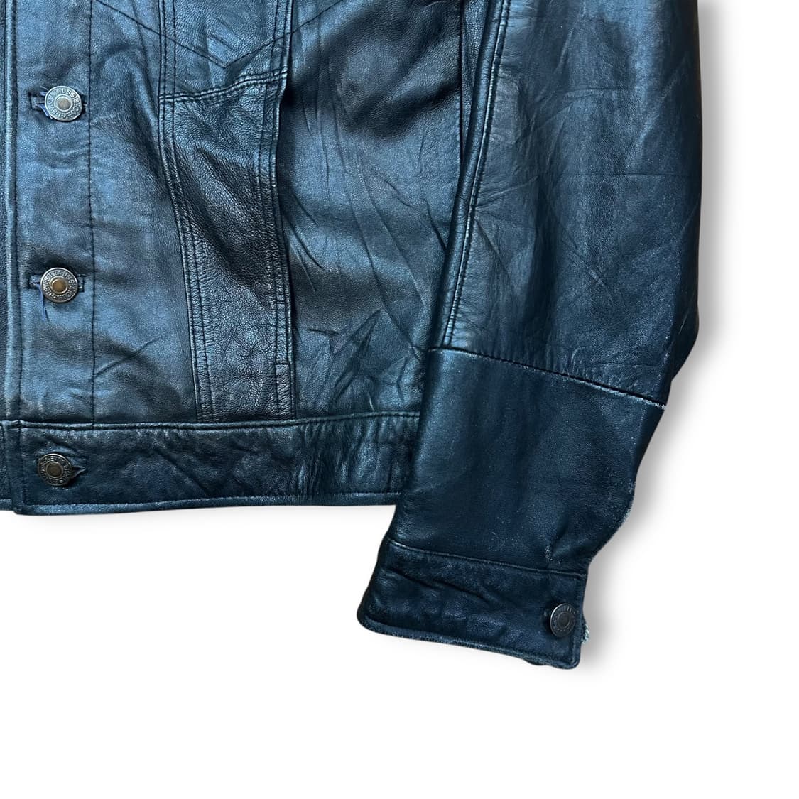 리바이스 레더 트러커 자켓 상품이미지3